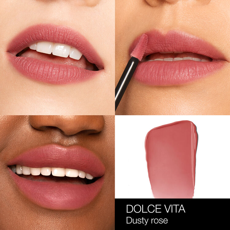 nars dolce vita lipstick on dark skin